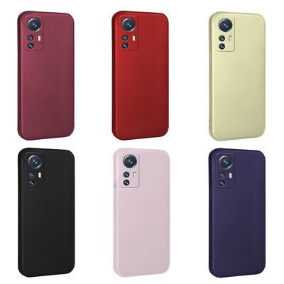 Xiaomi Mi 12 Lite Kılıf Patinda Premier Silikon Kapak