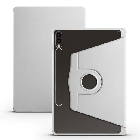 Galaxy Tab S9 Plus Kılıf Patinda Termik Kalem Bölmeli Dönebilen Standlı Kılıf
