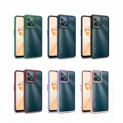 Realme C31 Kılıf Patinda Flora Kapak