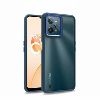 Realme C31 Kılıf Patinda Flora Kapak