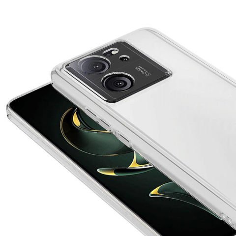 Xiaomi Mi 13T Kılıf Nano Oleofobik Özellikli Sert Arka Yüzey Patinda Droga Kapak