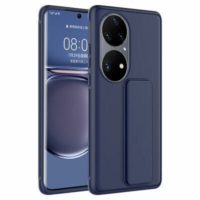 Huawei P50 Pro Kılıf Patinda Qstand Kapak