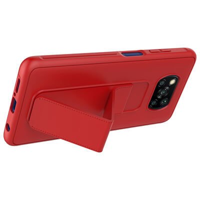 Xiaomi Poco X3 Kılıf Patinda Qstand Kapak