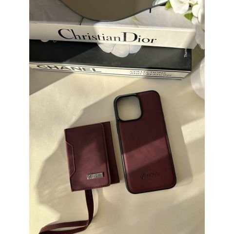 iPhone Cüzdanlı Deri Kılıf