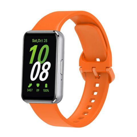Galaxy Fit 3 Silikon Kordon Patinda KRD-110 Strap Kayış