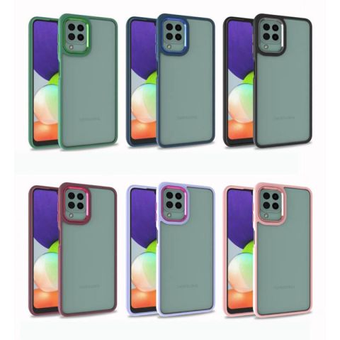 Galaxy M22 Kılıf Patinda Flora Kapak