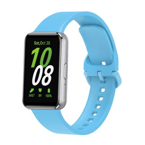 Galaxy Fit 3 Silikon Kordon Patinda KRD-110 Strap Kayış