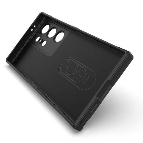 Galaxy S24 Ultra Kılıf Esnek TPU Oyuklu Arka Yüzey Tasarımlı Patinda Etnik Silikon Kapak