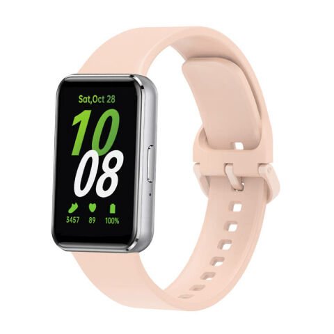 Galaxy Fit 3 Silikon Kordon Patinda KRD-110 Strap Kayış