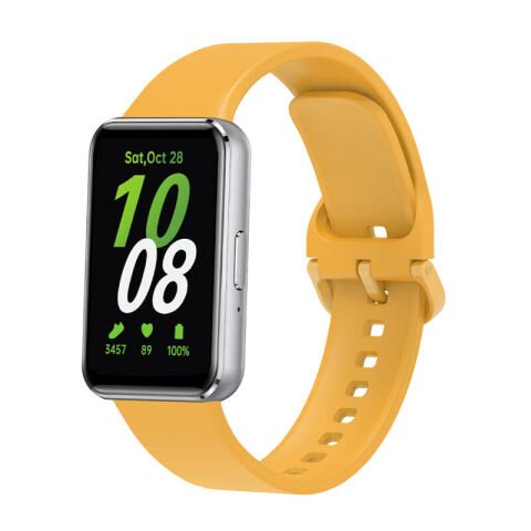 Galaxy Fit 3 Silikon Kordon Patinda KRD-110 Strap Kayış