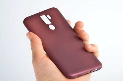 Oppo A9 2020 Kılıf Patinda Premier Silikon Kapak