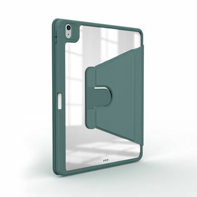 Apple iPad 11.Nesil 2025 Kılıf Patinda Nayn Dönebilen Standlı Kılıf