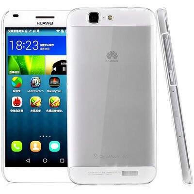 Huawei Ascend G7 Kılıf Patinda Süper Silikon Kapak