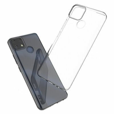 Realme C25 Kılıf Patinda Kamera Korumalı Süper Silikon Kapak