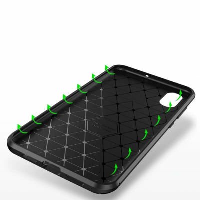 Xiaomi Mi 8 Pro Kılıf Patinda Negro Silikon Kapak