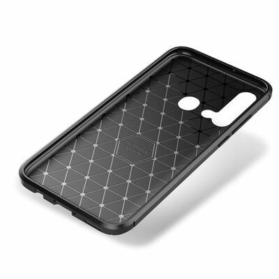 Huawei P20 Lite 2019 Kılıf Patinda Negro Silikon Kapak
