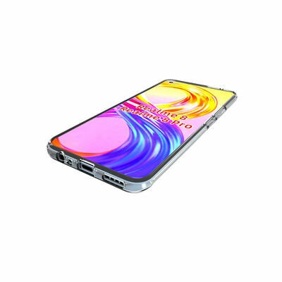 Realme 8 Kılıf Patinda Süper Silikon Kapak