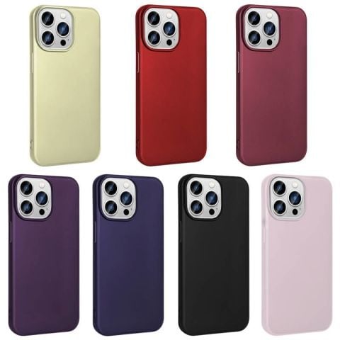 Apple iPhone 15 Pro Max Kılıf Patinda Premier Silikon Kapak
