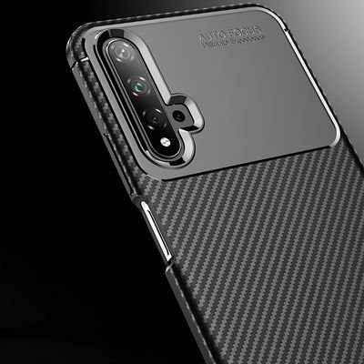 Huawei Honor 20 Kılıf Patinda Negro Silikon Kapak