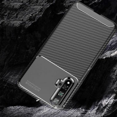 Huawei Honor 20 Kılıf Patinda Negro Silikon Kapak