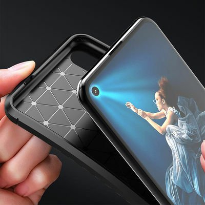 Huawei Honor 20 Kılıf Patinda Negro Silikon Kapak