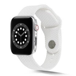Apple Watch 42mm KRD-37 Silikon Kordon Beyaz