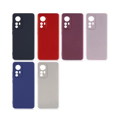 Xiaomi Mi 12 Kılıf Patinda Premier Silikon Kapak