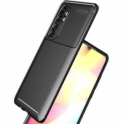 Xiaomi Mi Note 10 Lite Kılıf Patinda Negro Silikon Kapak