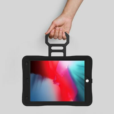 Apple iPad 10.2 2021 (9.Nesil) Patinda Yeni Nesil Kalem Bölmeli Defender Tablet Silikon
