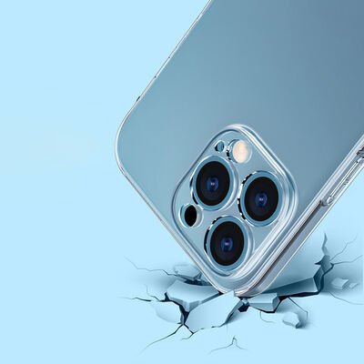 Apple iPhone 14 Pro Kılıf Şeffaf Sert PC Patinda Vayt Kapak