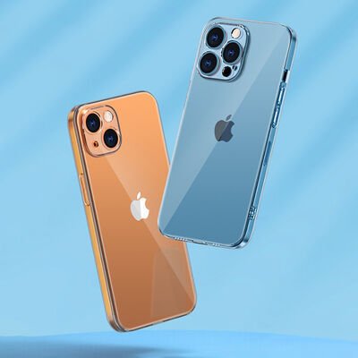 Apple iPhone 14 Pro Kılıf Şeffaf Sert PC Patinda Vayt Kapak