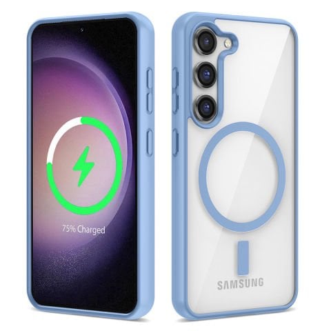 Galaxy S23 Kılıf Magsafe Wireless Şarj Özellikli Silikon Ege Kılıf