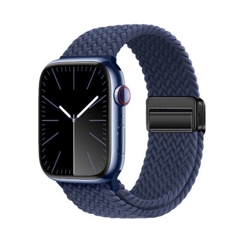 Apple Watch 38mm Patinda KRD-134 Örgü Tasarımlı Hasır Kordon Strap Kayış