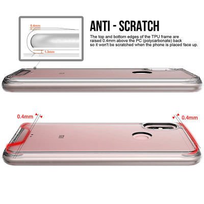 Xiaomi Redmi Note 6 Pro Kılıf Patinda Gard Silikon
