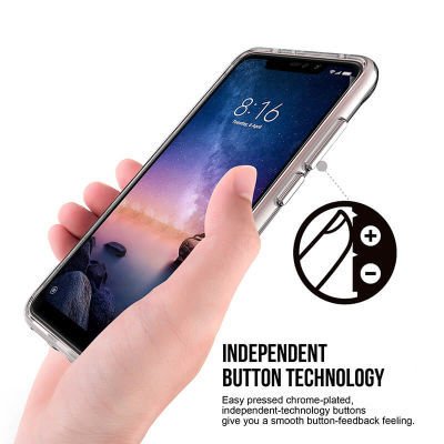 Xiaomi Redmi Note 6 Pro Kılıf Patinda Gard Silikon