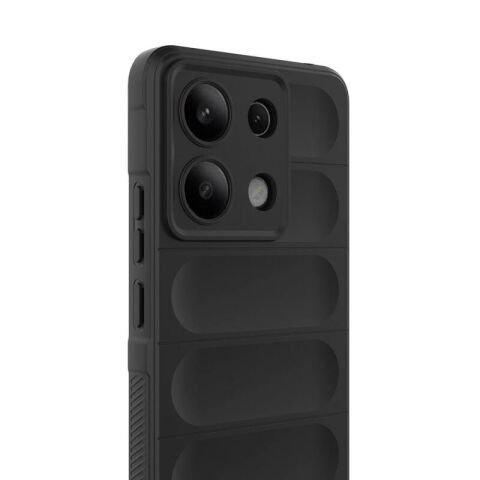 Xiaomi Redmi Note 13 4G Kılıf Esnek TPU Oyuklu Arka Yüzey Tasarımlı Patinda Etnik Silikon Kapak