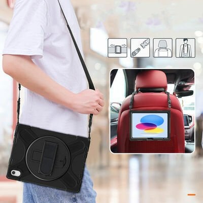 Apple iPad 11.Nesil 2025 Patinda Defender Tablet Silikon