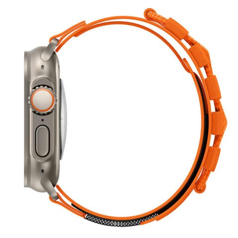 Apple Watch Ultra 49mm Patinda KRD-99 Hasır Kordon