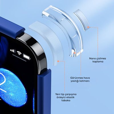 Apple iPhone 13 Kılıf Benks Magic Hybrid Kapak