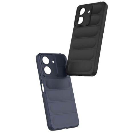 Xiaomi Redmi 13C Kılıf Esnek TPU Oyuklu Arka Yüzey Tasarımlı Patinda Etnik Silikon Kapak