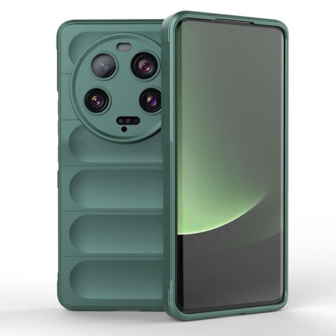 Xiaomi Mi 13 Ultra Kılıf Esnek TPU Oyuklu Arka Yüzey Tasarımlı Patinda Etnik Silikon Kapak