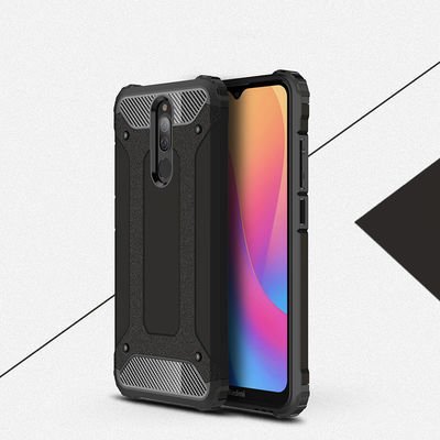 Xiaomi Redmi 8 Kılıf Patinda Crash Silikon Kapak