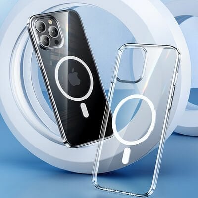Apple iPhone 13 Kılıf Benks Crystal Series With Magnetic Clear Kapak