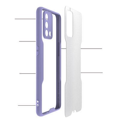 Oppo A74 4G Kılıf Patinda Parfe Kapak