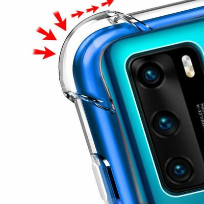 Huawei P40 Kılıf Patinda Nitro Anti Shock Silikon