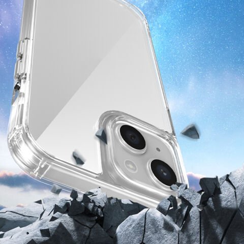 Apple iPhone 13 Kılıf Airbagli Takılabilir Askı Aparatlı Patinda Snap Silikon Kapak