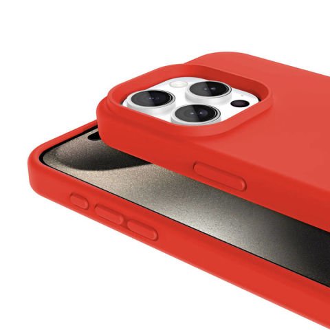 Apple iPhone 15 Pro Max Kılıf Magsafe Şarj Özellikli Sıvı Teknolojili Silinebilir Sert Patinda Kivi Kapak