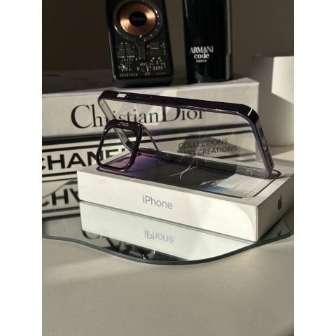 iPhone Kamera Stantlı Mika Kılıf