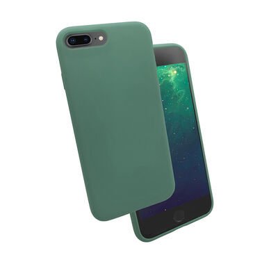 Apple iPhone 8 Plus Kılıf Patinda Silk Silikon