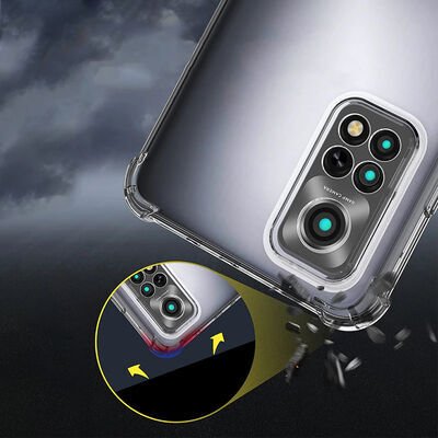 Xiaomi Mi 12T Pro Kılıf Patinda Kamera Korumalı Nitro Anti Shock Silikon